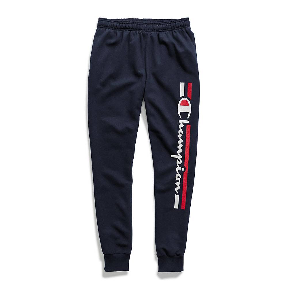 champion men's powerblend fleece joggers