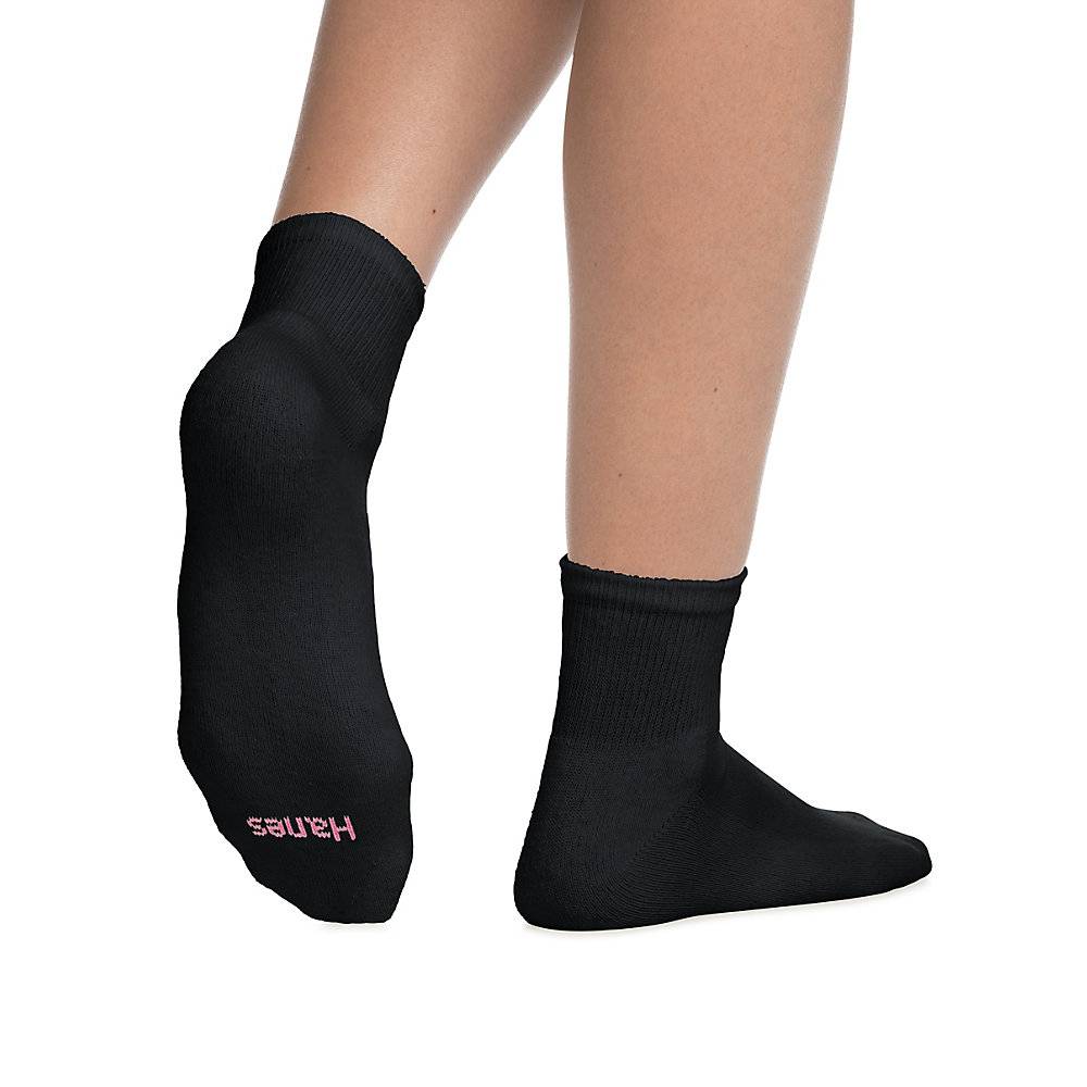 Hanes Womens Comfortblend® Ankle Socks 6 Pack 9399