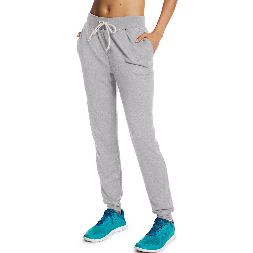 skinny terry jogger pants