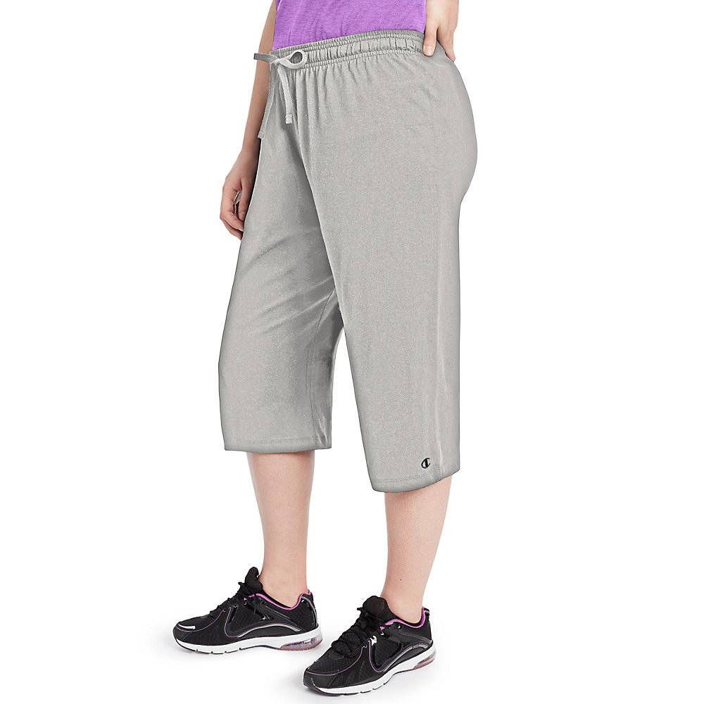 champion women's jersey capris