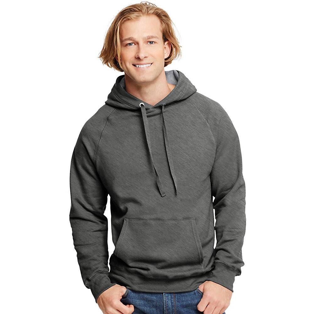 Hanes Style N270 Adult Nano Sweats Pullover Hoodie Sweatshirt