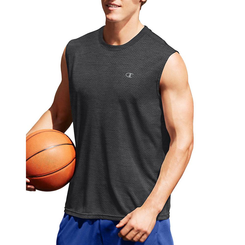 Champion Men's Double Dry® Mesh Texture Muscle Tee T0767M