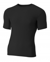 A4 NB3130 Youth Short Sleeve Compression Crew For Youth Size Boys