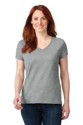 Anvil Ladies 100% Combed Ring Spun Cotton V-Neck T-Shirt - 88VL