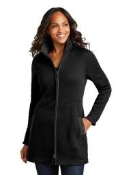 Port Authority Ladies Arc Sweater Fleece Long Jacket