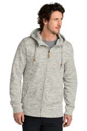 tentree Space Dye Fleece Full-Zip Hoodie TTCM4414 For Men