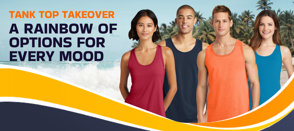 best summer clothing material is always a tank top.